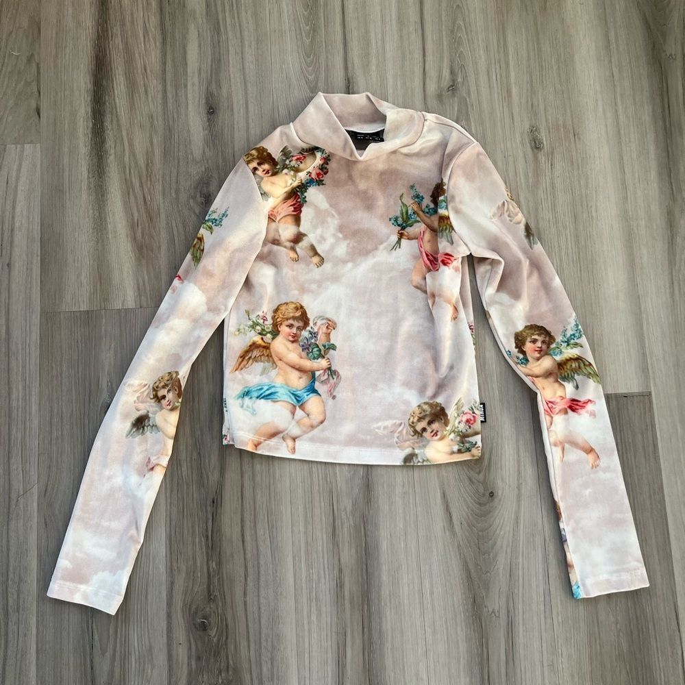 MINGA London S/4 Angel Velvet Blouse